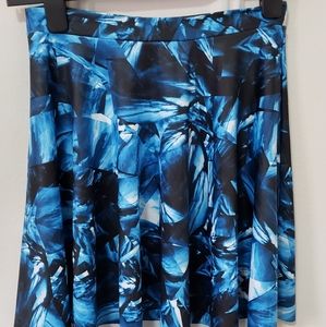 Blackmilk Sapphire Skater Skirt M